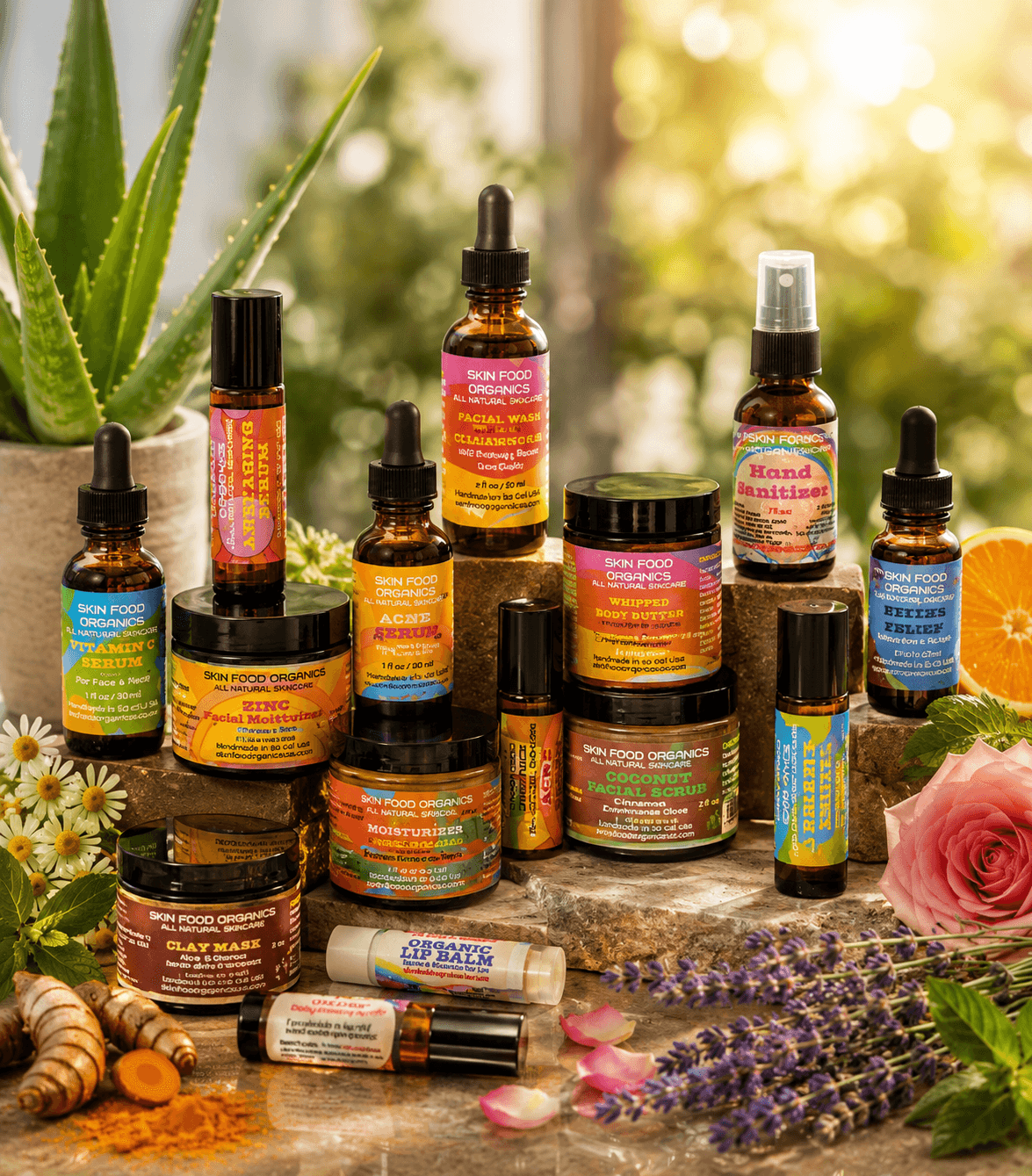 Skinfood Organics website